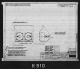 Manufacturer's drawing for North American Aviation B-25 Mitchell Bomber. Drawing number 108-58413