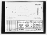 Manufacturer's drawing for Beechcraft AT-10 Wichita - Private. Drawing number 107400