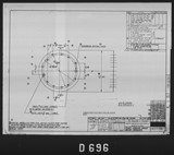 Manufacturer's drawing for North American Aviation P-51 Mustang. Drawing number 102-31961