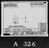 Manufacturer's drawing for Lockheed Corporation P-38 Lightning. Drawing number 195413