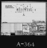 Manufacturer's drawing for Vultee Aircraft Corporation BT-13 Valiant. Drawing number 74-34139