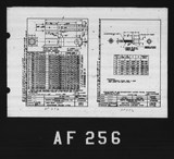 Manufacturer's drawing for North American Aviation B-25 Mitchell Bomber. Drawing number 1r1
