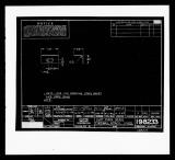 Manufacturer's drawing for Lockheed Corporation P-38 Lightning. Drawing number 198233