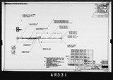 Manufacturer's drawing for North American Aviation B-25 Mitchell Bomber. Drawing number 108-61188