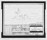 Manufacturer's drawing for Boeing Aircraft Corporation B-17 Flying Fortress. Drawing number 41-5126