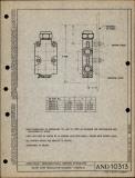 Manufacturer's drawing for Generic Parts - Aviation Standards. Drawing number and10313