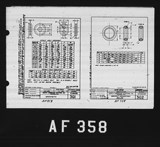 Manufacturer's drawing for North American Aviation B-25 Mitchell Bomber. Drawing number 3g1