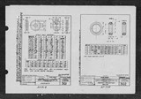 Manufacturer's drawing for North American Aviation B-25 Mitchell Bomber. Drawing number 3G1 3G2