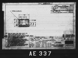Manufacturer's drawing for North American Aviation B-25 Mitchell Bomber. Drawing number 108-54133