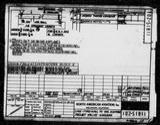 Manufacturer's drawing for North American Aviation P-51 Mustang. Drawing number 102-51811