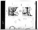 Manufacturer's drawing for Lockheed Corporation P-38 Lightning. Drawing number 195985