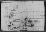 Manufacturer's drawing for North American Aviation B-25 Mitchell Bomber. Drawing number 98-53410