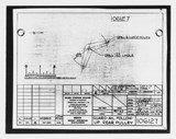 Manufacturer's drawing for Beechcraft AT-10 Wichita - Private. Drawing number 106127