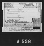 Manufacturer's drawing for North American Aviation B-25 Mitchell Bomber. Drawing number 62A-33671