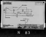 Manufacturer's drawing for Lockheed Corporation P-38 Lightning. Drawing number 196885