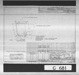 Manufacturer's drawing for Bell Aircraft P-39 Airacobra. Drawing number 33-739-007