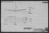 Manufacturer's drawing for North American Aviation B-25 Mitchell Bomber. Drawing number 98-531529