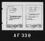 Manufacturer's drawing for North American Aviation B-25 Mitchell Bomber. Drawing number 2e37