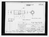 Manufacturer's drawing for Beechcraft AT-10 Wichita - Private. Drawing number 107041