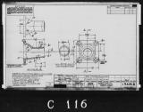 Manufacturer's drawing for Lockheed Corporation P-38 Lightning. Drawing number 194810