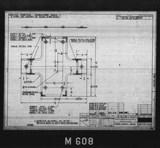 Manufacturer's drawing for North American Aviation B-25 Mitchell Bomber. Drawing number 98-541561