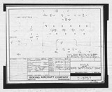 Manufacturer's drawing for Boeing Aircraft Corporation B-17 Flying Fortress. Drawing number 21-9757