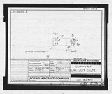 Manufacturer's drawing for Boeing Aircraft Corporation B-17 Flying Fortress. Drawing number 41-9299