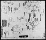 Manufacturer's drawing for Lockheed Corporation P-38 Lightning. Drawing number 197988