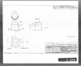 Manufacturer's drawing for Bell Aircraft P-39 Airacobra. Drawing number 33-733-038