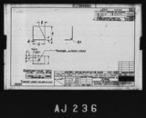 Manufacturer's drawing for North American Aviation B-25 Mitchell Bomber. Drawing number 108-54361