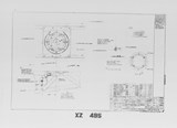 Manufacturer's drawing for Chance Vought F4U Corsair. Drawing number 37453
