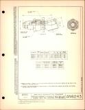 Manufacturer's drawing for Generic Parts - Aviation Standards. Drawing number an6243