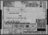 Manufacturer's drawing for North American Aviation B-25 Mitchell Bomber. Drawing number 62A-33671