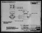Manufacturer's drawing for North American Aviation B-25 Mitchell Bomber. Drawing number 98-53545
