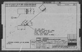 Manufacturer's drawing for North American Aviation B-25 Mitchell Bomber. Drawing number 98-62484