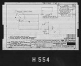 Manufacturer's drawing for North American Aviation B-25 Mitchell Bomber. Drawing number 98-71043