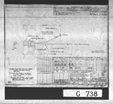 Manufacturer's drawing for Bell Aircraft P-39 Airacobra. Drawing number 33-753-072