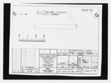 Manufacturer's drawing for Beechcraft AT-10 Wichita - Private. Drawing number 106478