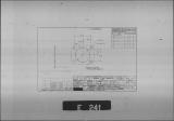 Manufacturer's drawing for Lockheed Aircraft Corporation T-33 Shooting Star. Drawing number 206518