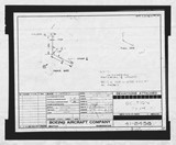 Manufacturer's drawing for Boeing Aircraft Corporation B-17 Flying Fortress. Drawing number 41-8458