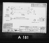 Manufacturer's drawing for Packard Packard Merlin V-1650. Drawing number at8500a