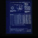 Manufacturer's drawing for Generic Parts - Aviation Standards. Drawing number an310