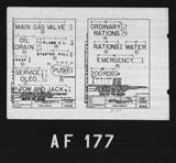 Manufacturer's drawing for North American Aviation B-25 Mitchell Bomber. Drawing number 1d40