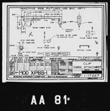 Manufacturer's drawing for Boeing Aircraft Corporation B-17 Flying Fortress. Drawing number 1-17267