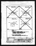 Manufacturer's drawing for North American Aviation AT-6 Texan / Harvard. Drawing number 5E11