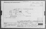 Manufacturer's drawing for North American Aviation B-25 Mitchell Bomber. Drawing number 98-42317