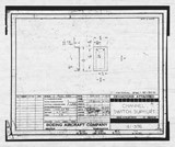 Manufacturer's drawing for Boeing Aircraft Corporation B-17 Flying Fortress. Drawing number 41-3176