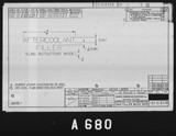 Manufacturer's drawing for North American Aviation P-51 Mustang. Drawing number 102-310320