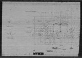 Manufacturer's drawing for North American Aviation B-25 Mitchell Bomber. Drawing number 108-511002