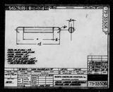 Manufacturer's drawing for North American Aviation P-51 Mustang. Drawing number 73-33506